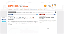 Desktop Screenshot of diario1588.com