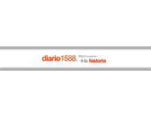 Tablet Screenshot of diario1588.com